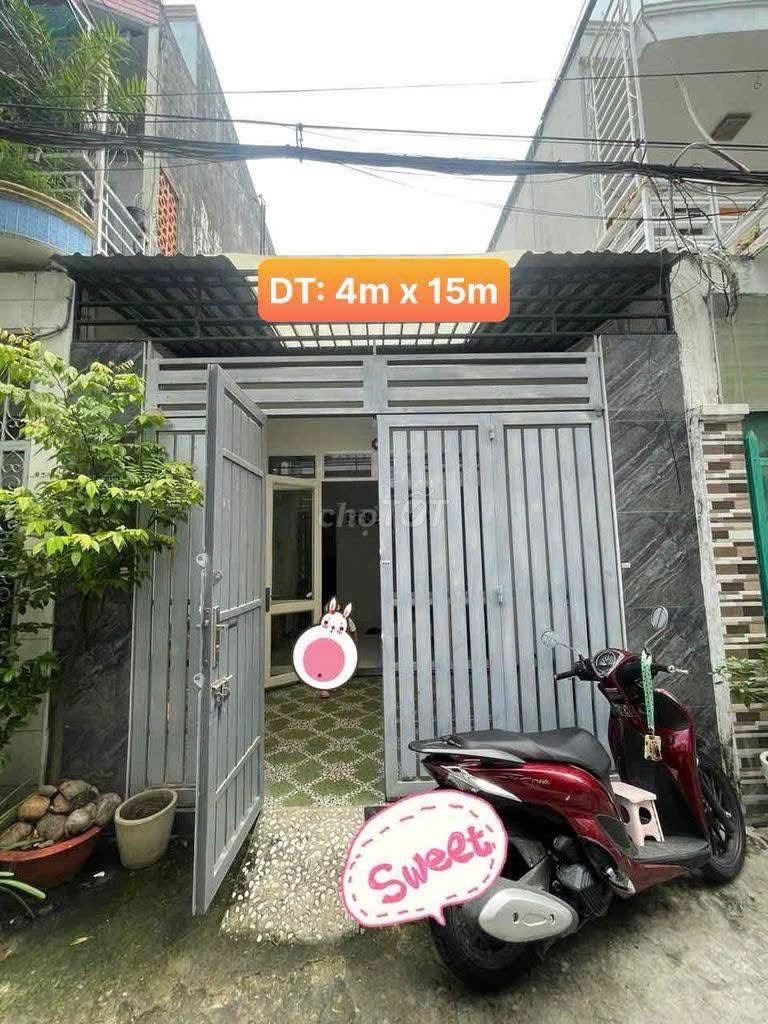 Cho thuê nhà nguyên căn Lê Văn Thọ, Gò Vấp - 60m² - 8 Triệu/Tháng