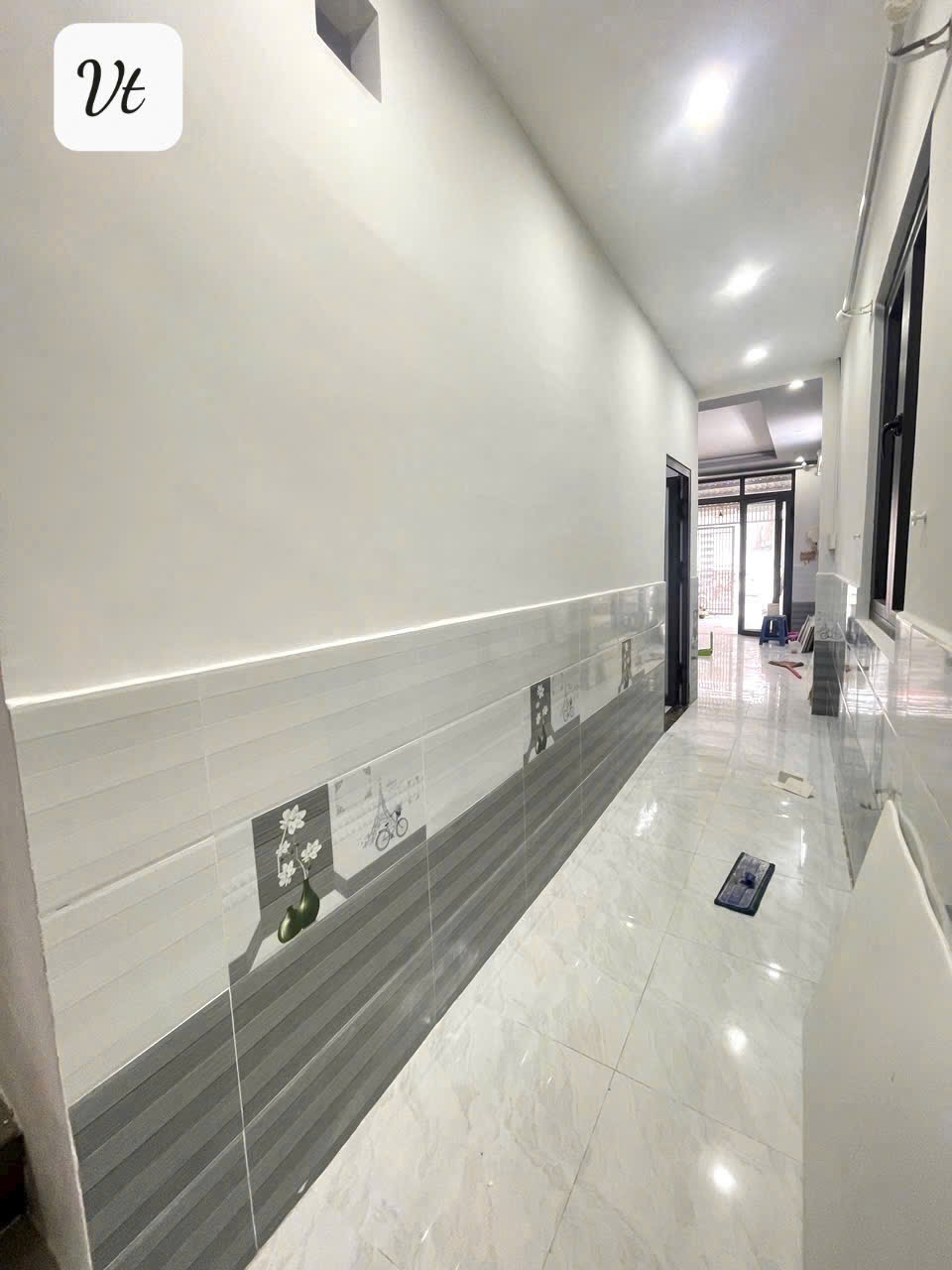Cho thuê nhà trệt lầu mới hẻm 86 CMT8, An Thới - 7 Triệu/tháng